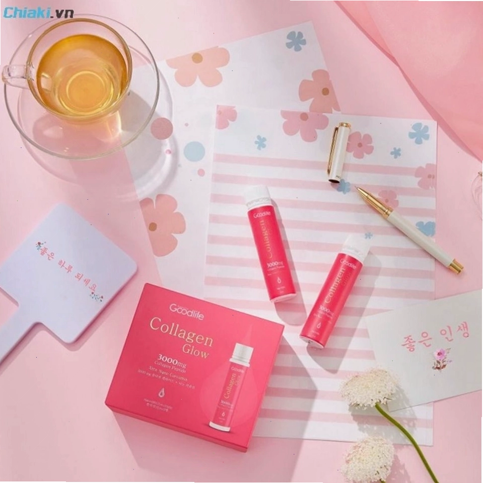 Nước uống Collagen Goodlife hỗ trợ săn chắc da