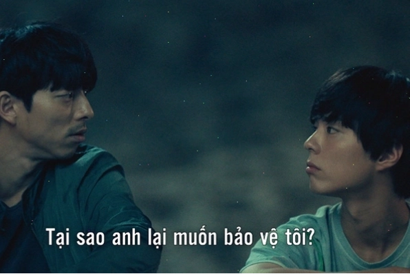 Park Bo Gum và Gong Yoo trong phim Seobok