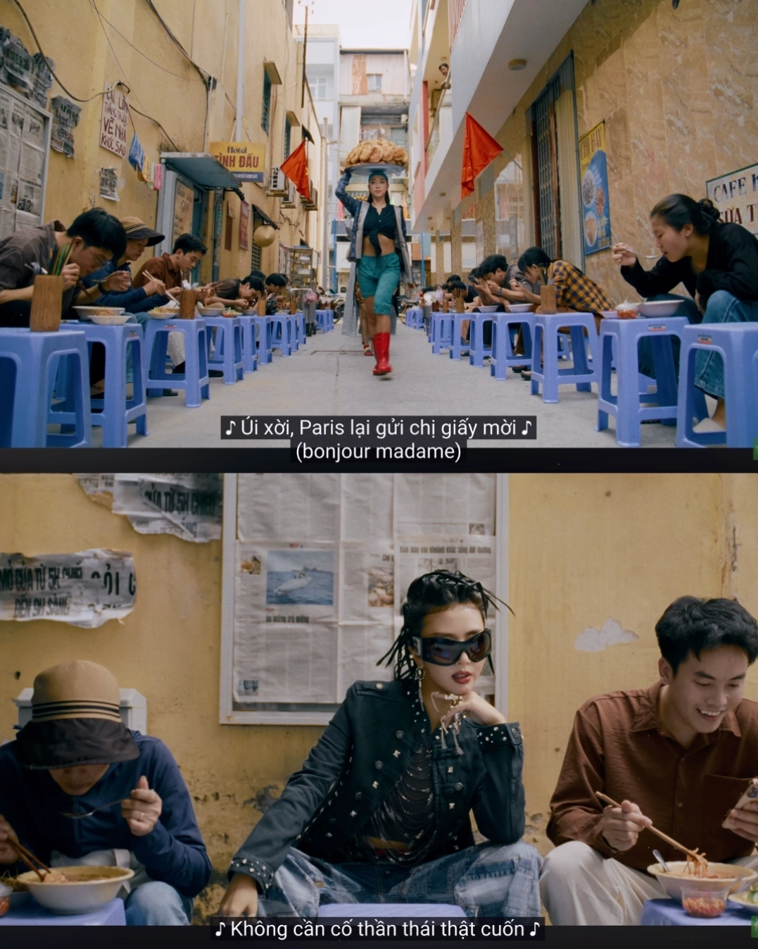 Phong cách Cyberpunk trong MV Girl Phố