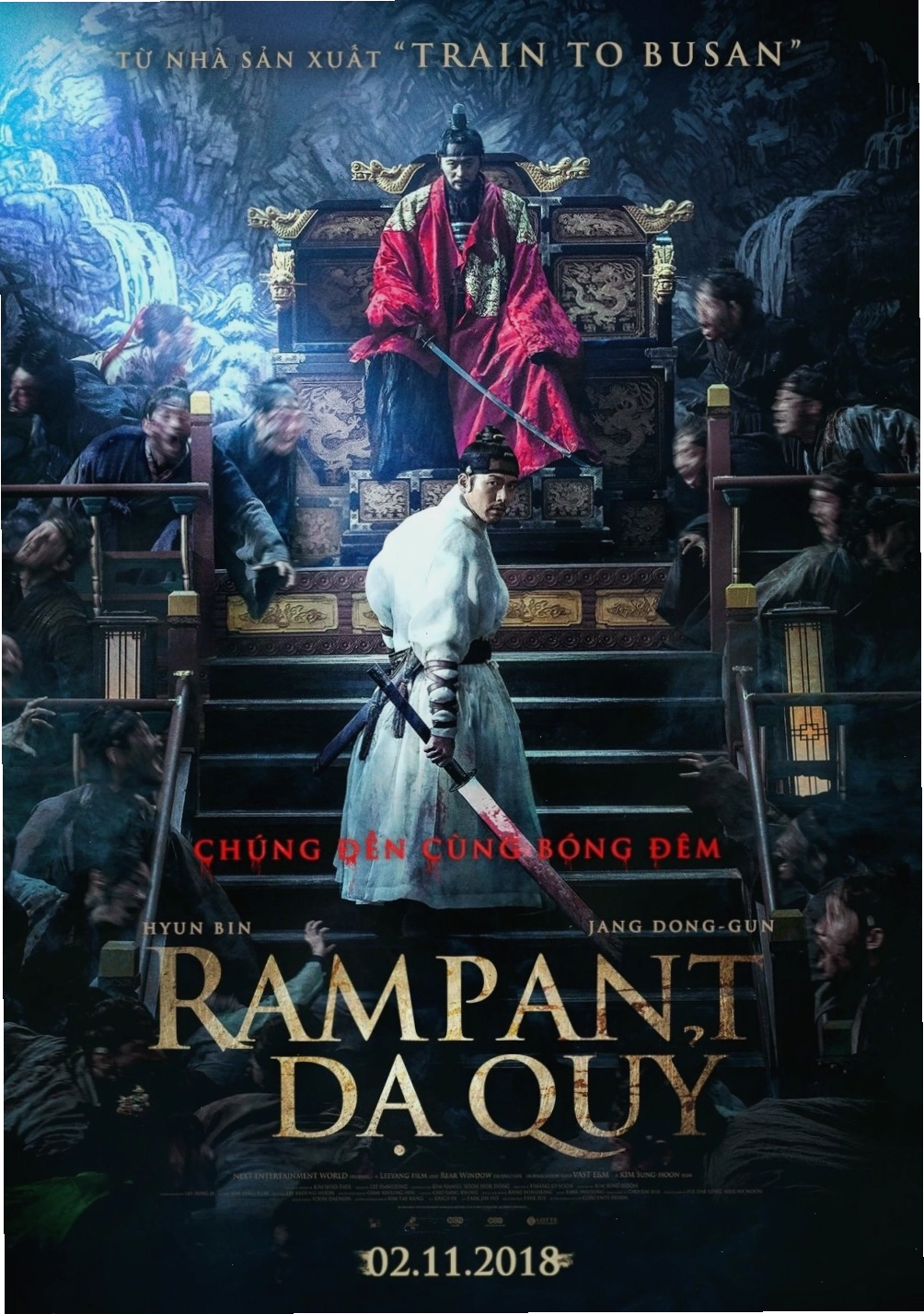 Poster phim Dạ quỷ - Rampant (2018)
