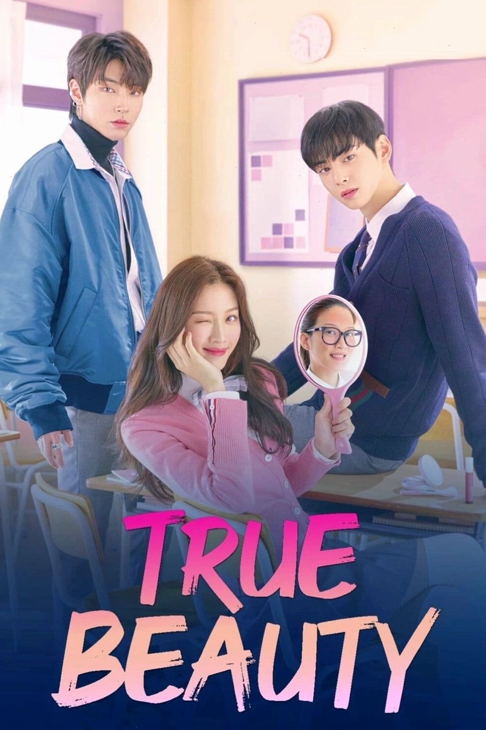Poster phim True Beauty với dàn diễn viên chính
