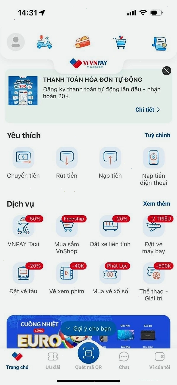 Quy trình đặt vé xem phim trực tuyến qua ứng dụng CGV