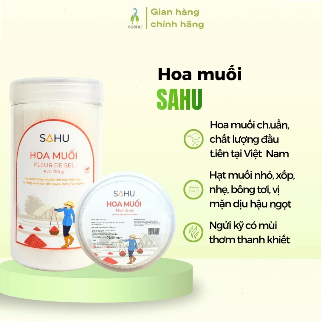 Sản phẩm hoa muối Sa Huỳnh đóng gói đẹp mắt