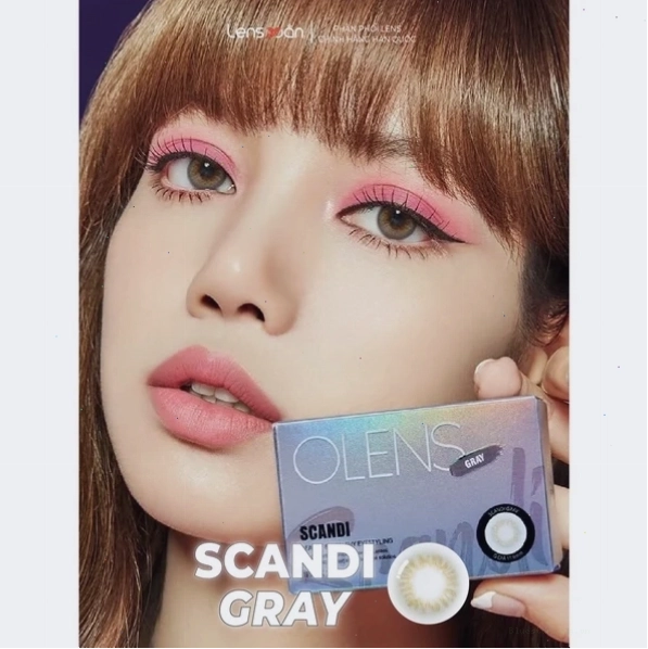 Scandi Gray – Lens Lisa vibe đi concert BLACKPINK