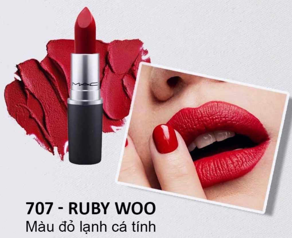 Son MAC chính hãng – Phụ kiện không thể thiếu của phái đẹp