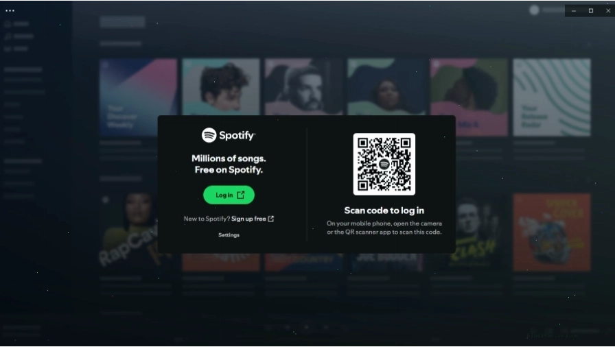 Spotify PC Web