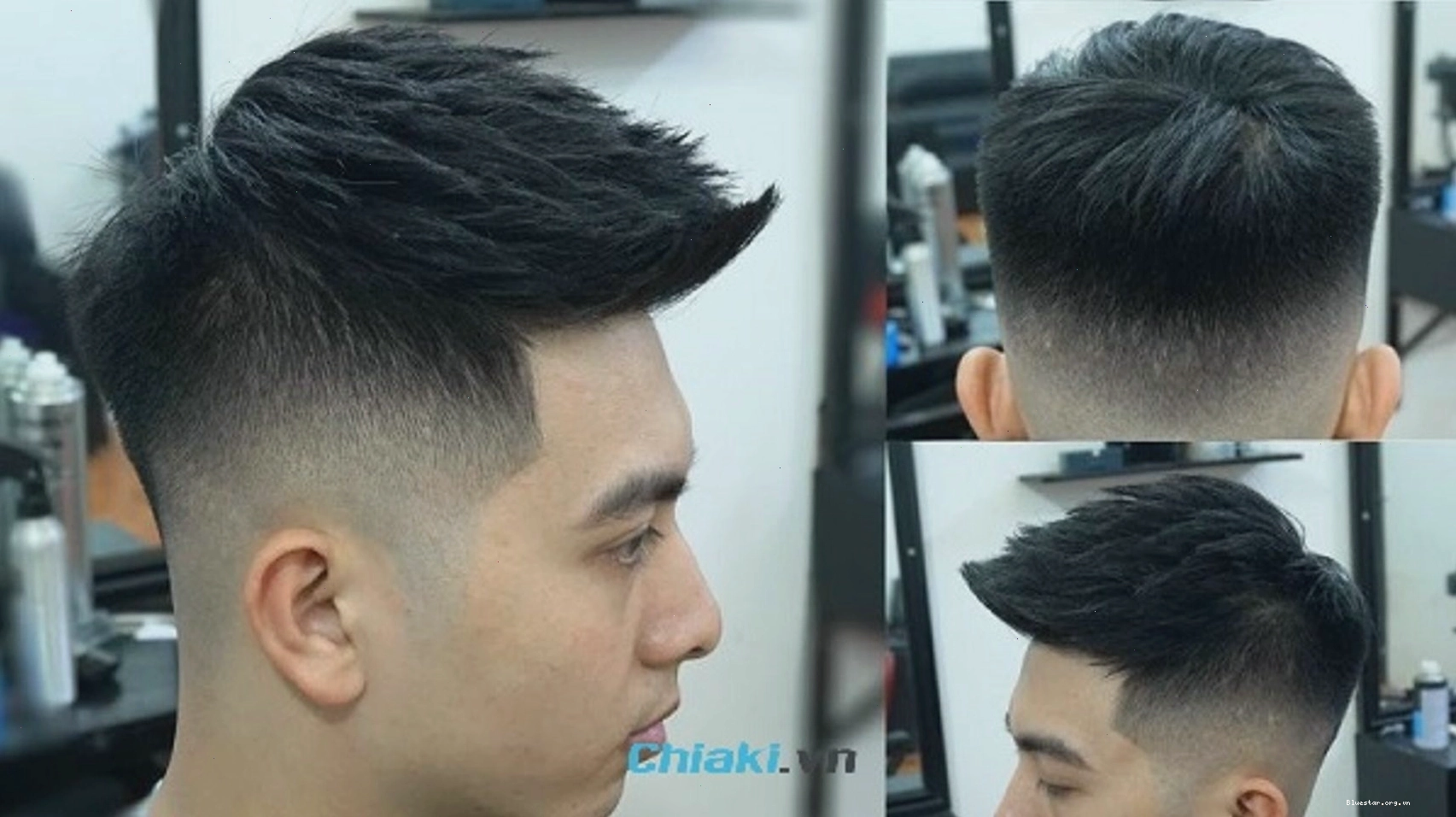 Tạo kiểu tóc nam đẹp Pompadour