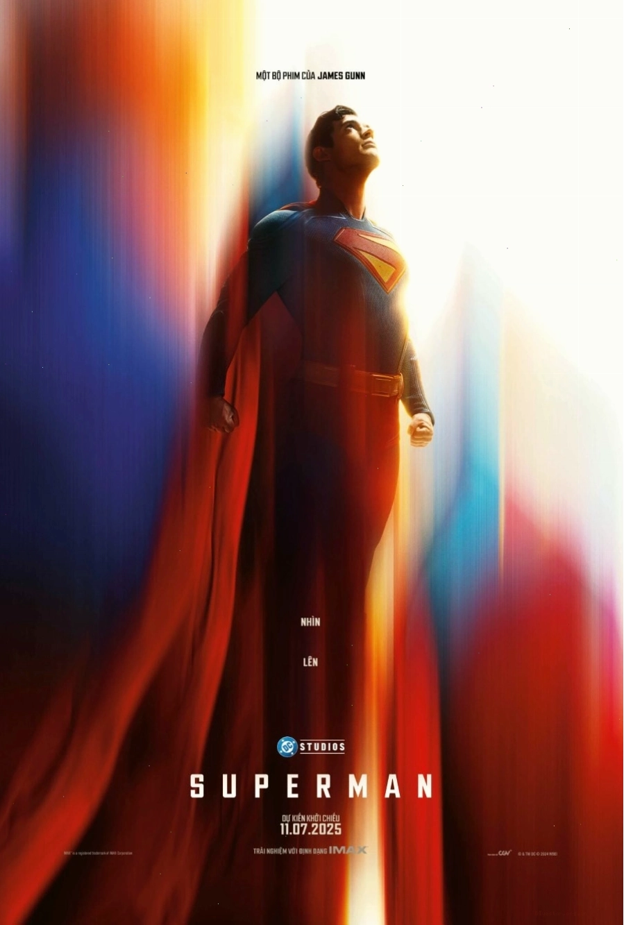 Teaser poster của Superman 2025