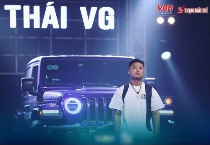 Thái VG biểu diễn trên sân khấu Rap Việt mùa 3
