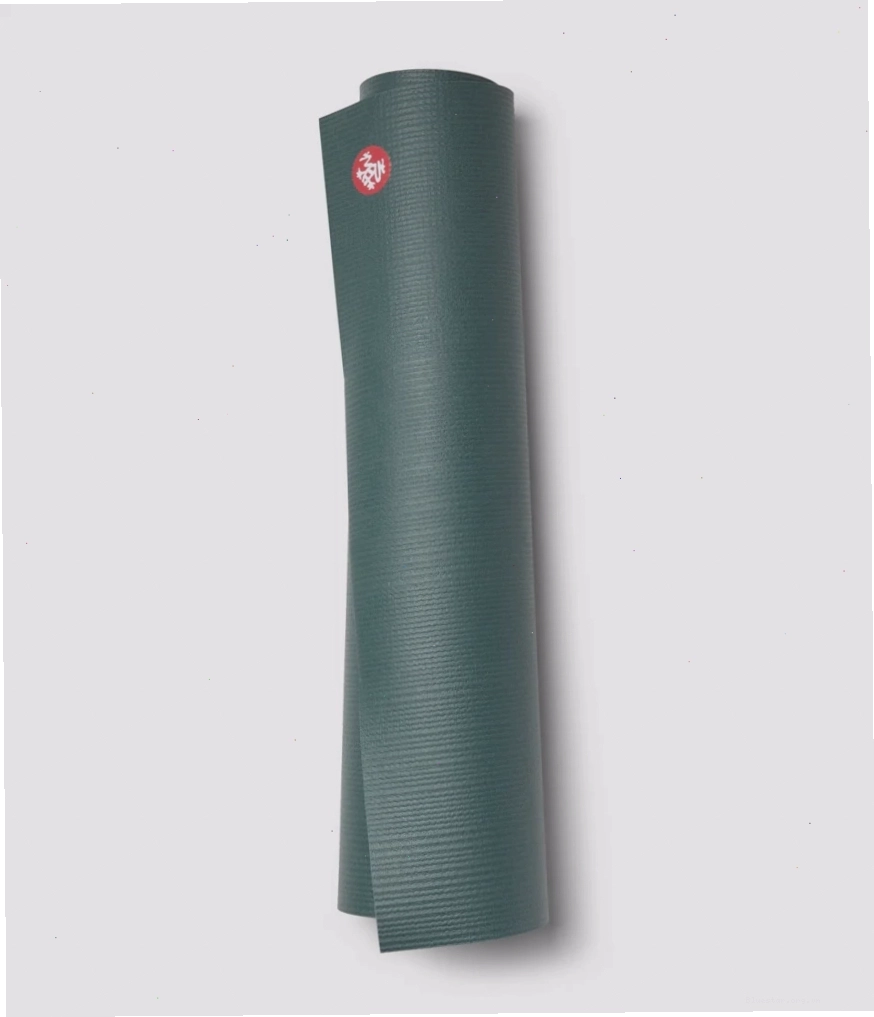 Thảm tập yoga Manduka PRO màu xanh rêu (Black Sage Green), dày 6mm