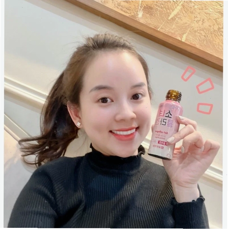 Thiết kế bao bì Nước Uống Girl Collagen Hàn Quốc
