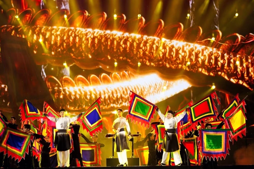 Tiết mục Trống cơm tại Y Concert với sự tham gia của NSND Tự Long, Cường Seven và SOOBIN