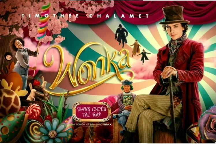 Timothée Chalamet trong phim Wonka