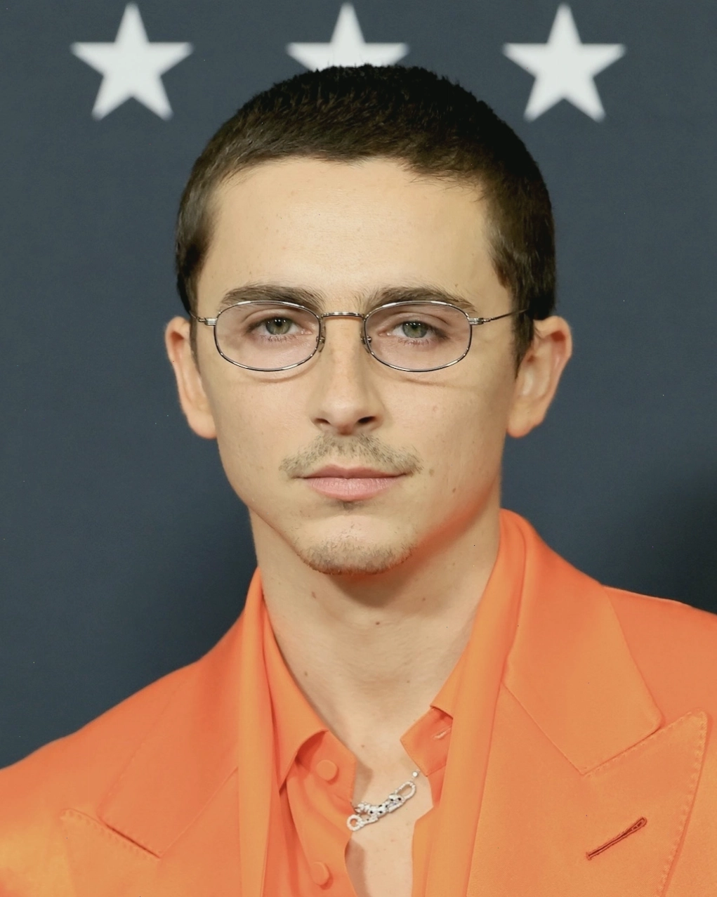 Timothée Chalamet với diện mạo mới.