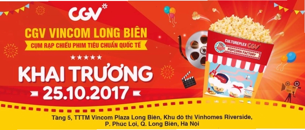 Toàn cảnh rạp CGV Vincom Long Biên