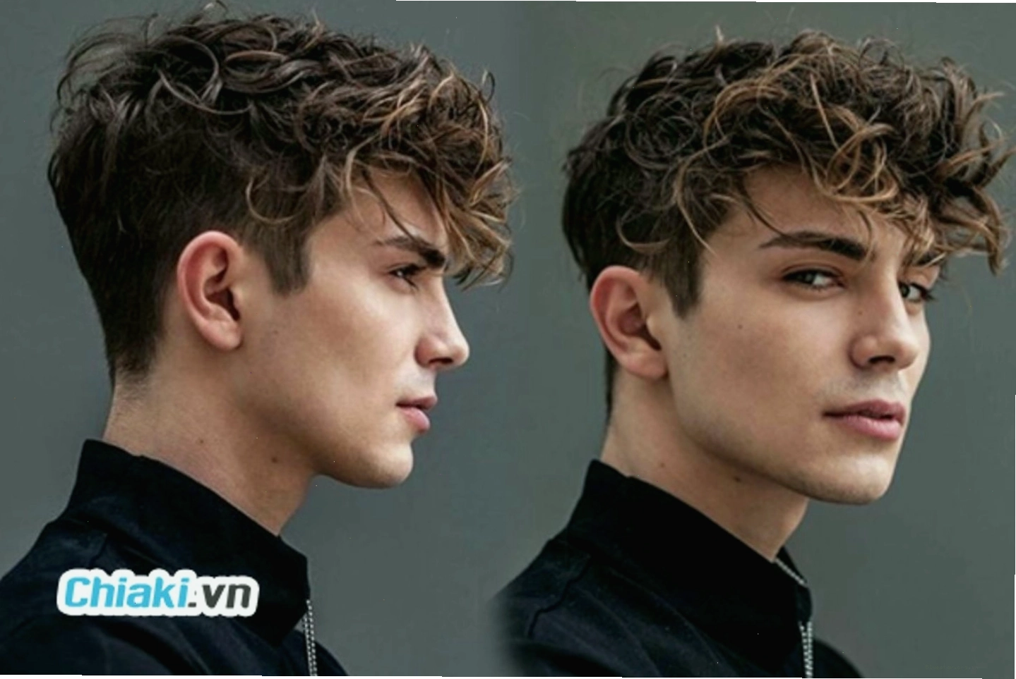 Tóc Mohican xoăn tạo vẻ ngoài nghệ sĩ và phóng khoáng