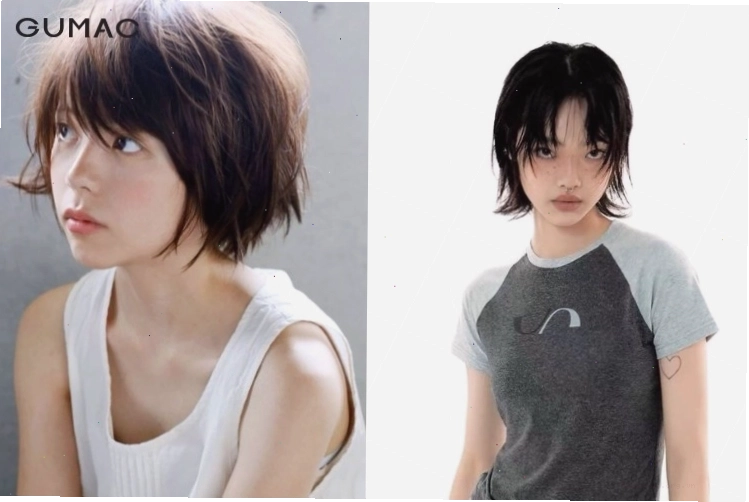 Tóc mullet xoăn uốn tạo độ phồng tự nhiên