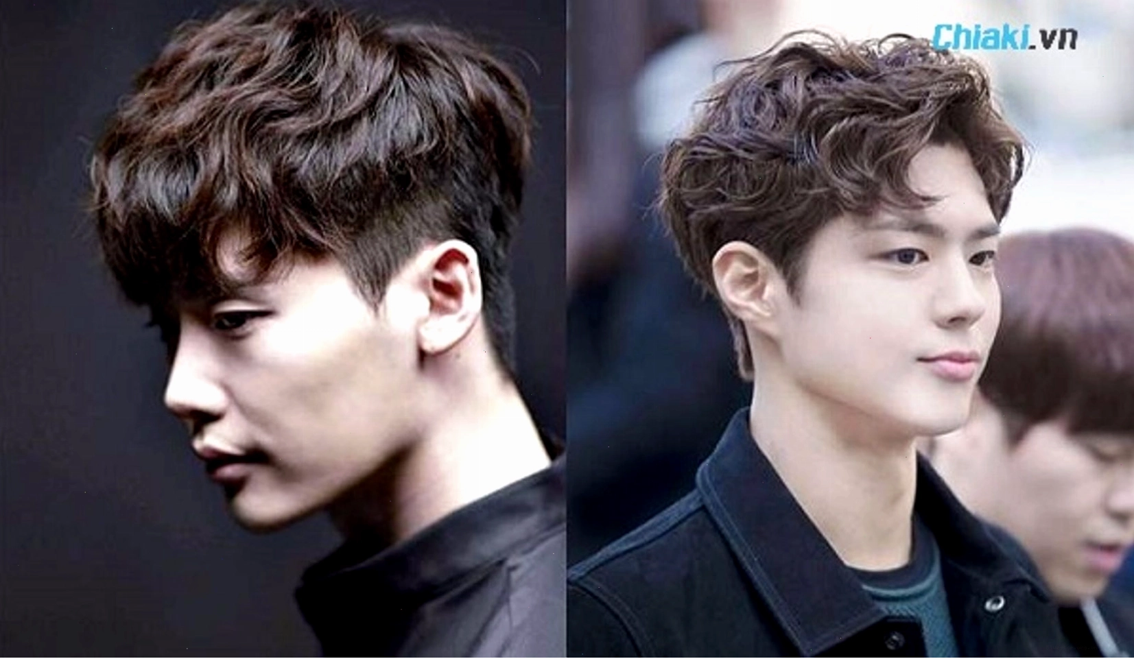 Tóc nam ngắn mùa hè side part cho mặt tròn