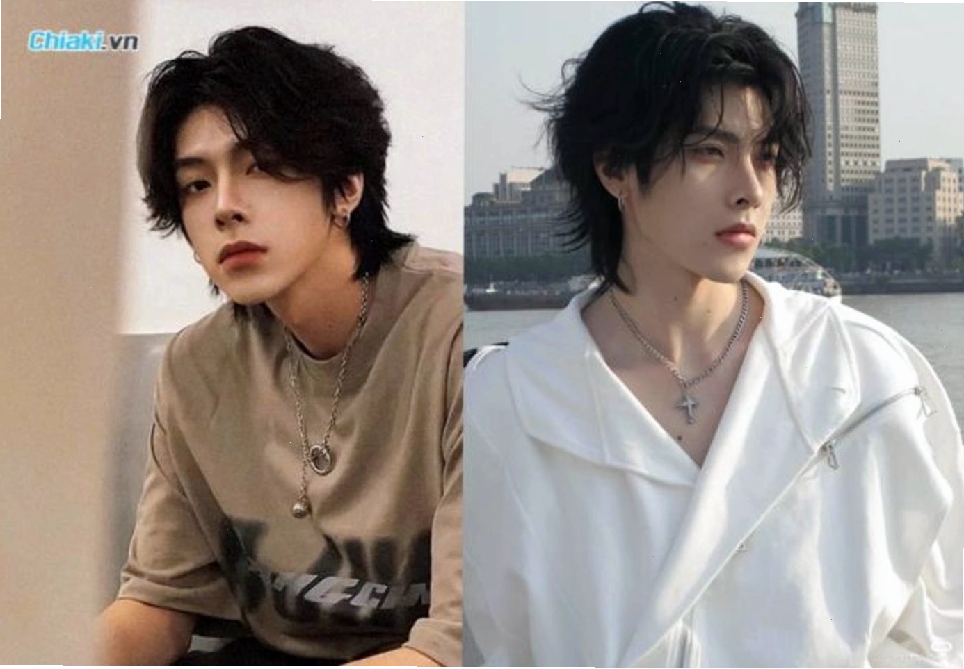 Tóc uốn Ruffled mullet mang phong cách phá cách