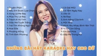 Top Bài Hát Karaoke Hay Nhất Cho Nữ: Khám Phá Danh Sách Tuyệt Đỉnh 2026