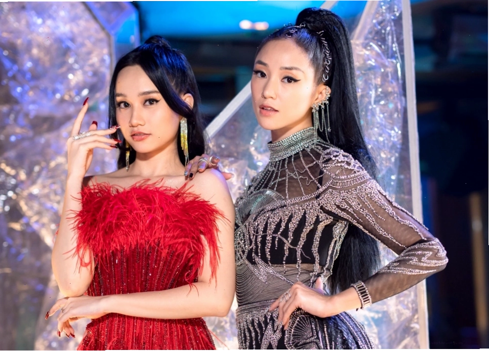 Trúc Anh và Salim trong một cảnh phim Thiên Thần Hộ Mệnh
