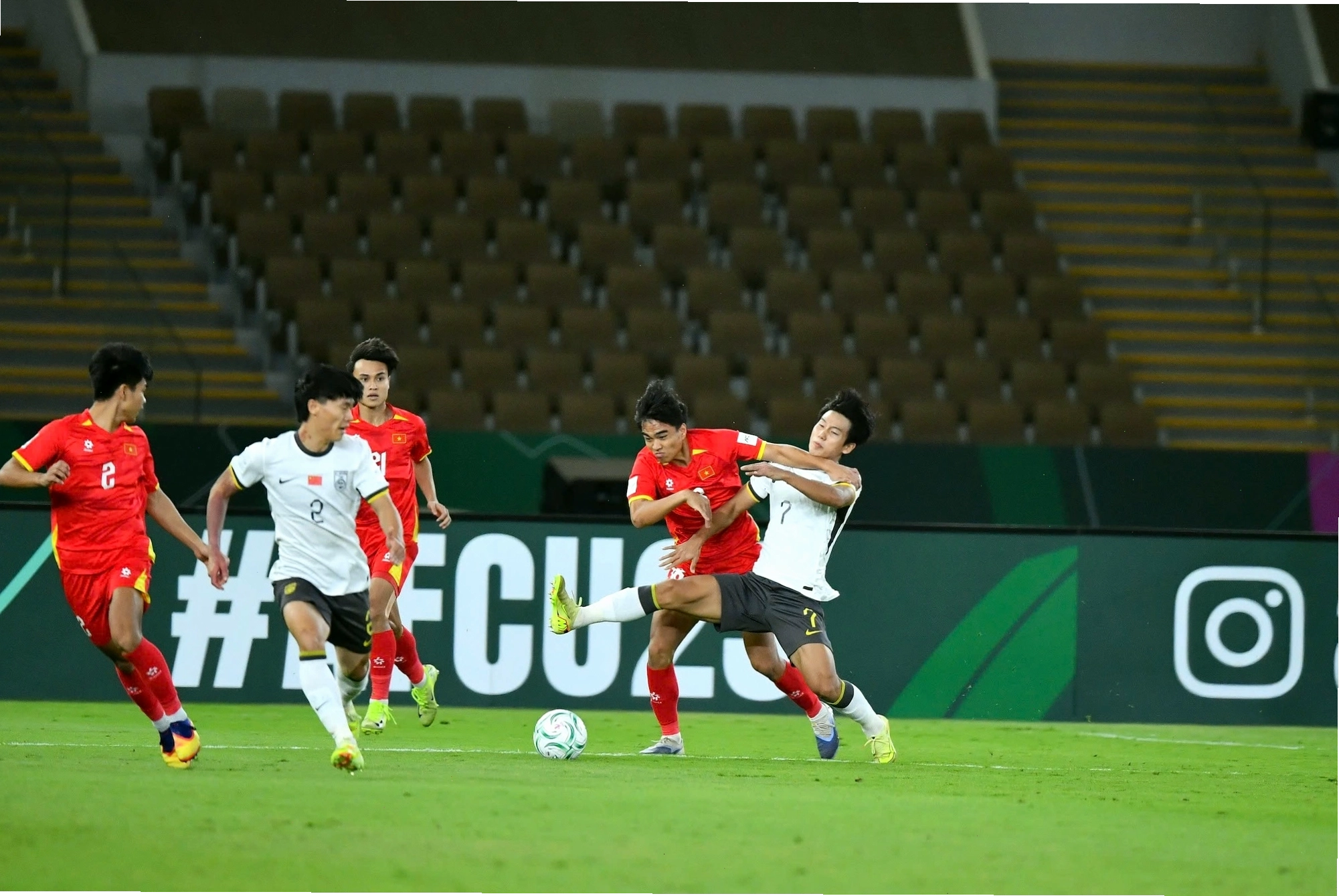 U23 Việt Nam thi đấu quyết tâm