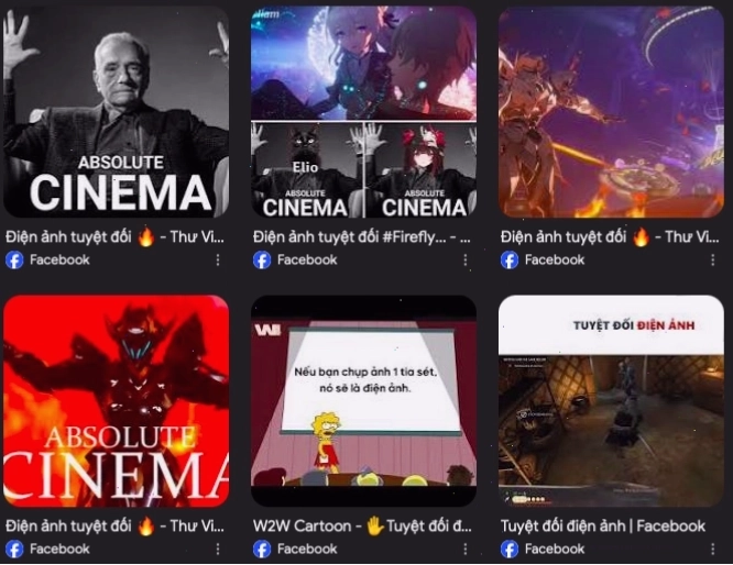 Ứng dụng Absolute Cinema trong giao tiếp trực tuyến