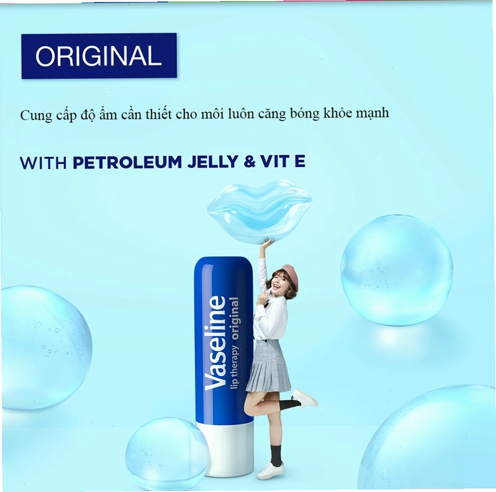 Vaseline Dưỡng Môi Dạng Tuýp