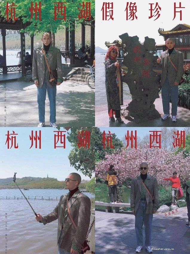 Vương An Vũ cạo trọc đầu trong loạt ảnh cũ gây sốt mạng xã hội