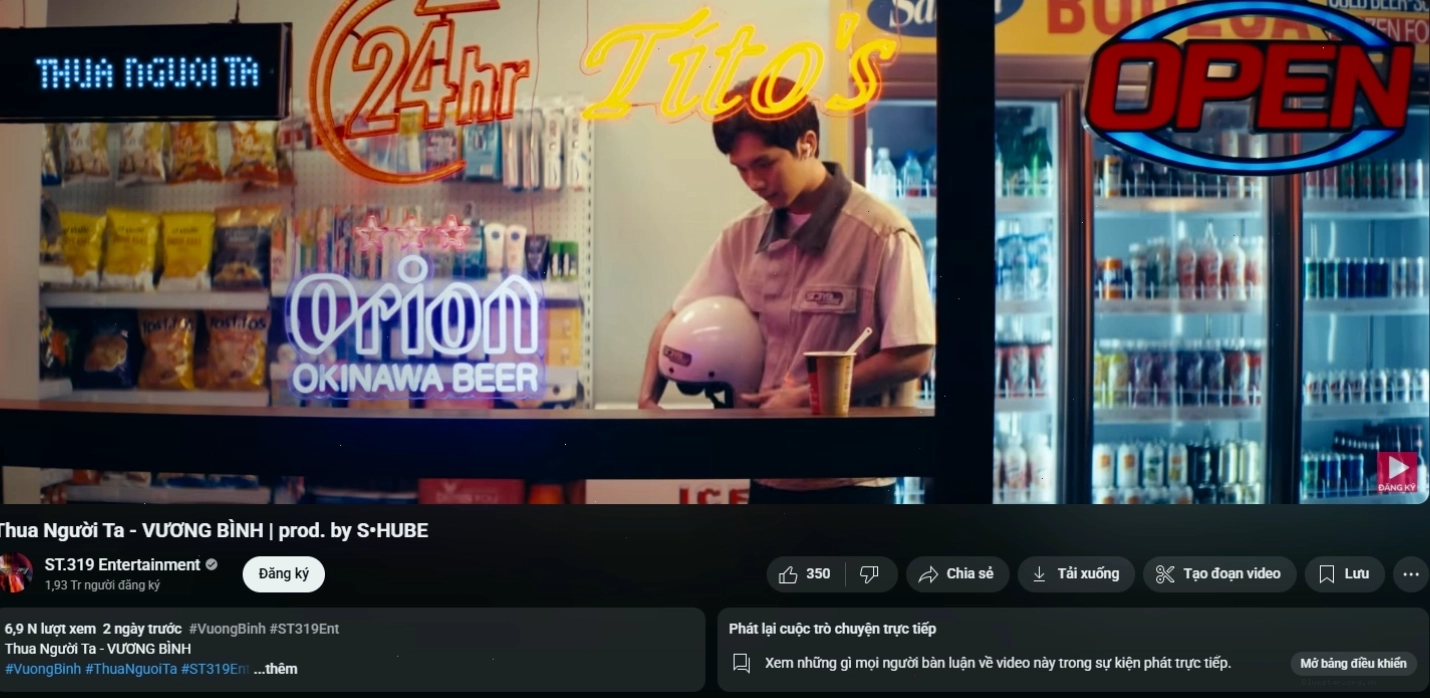 Vương Bình ra mắt MV Thua Người Ta sau album Anh Bờ Vai