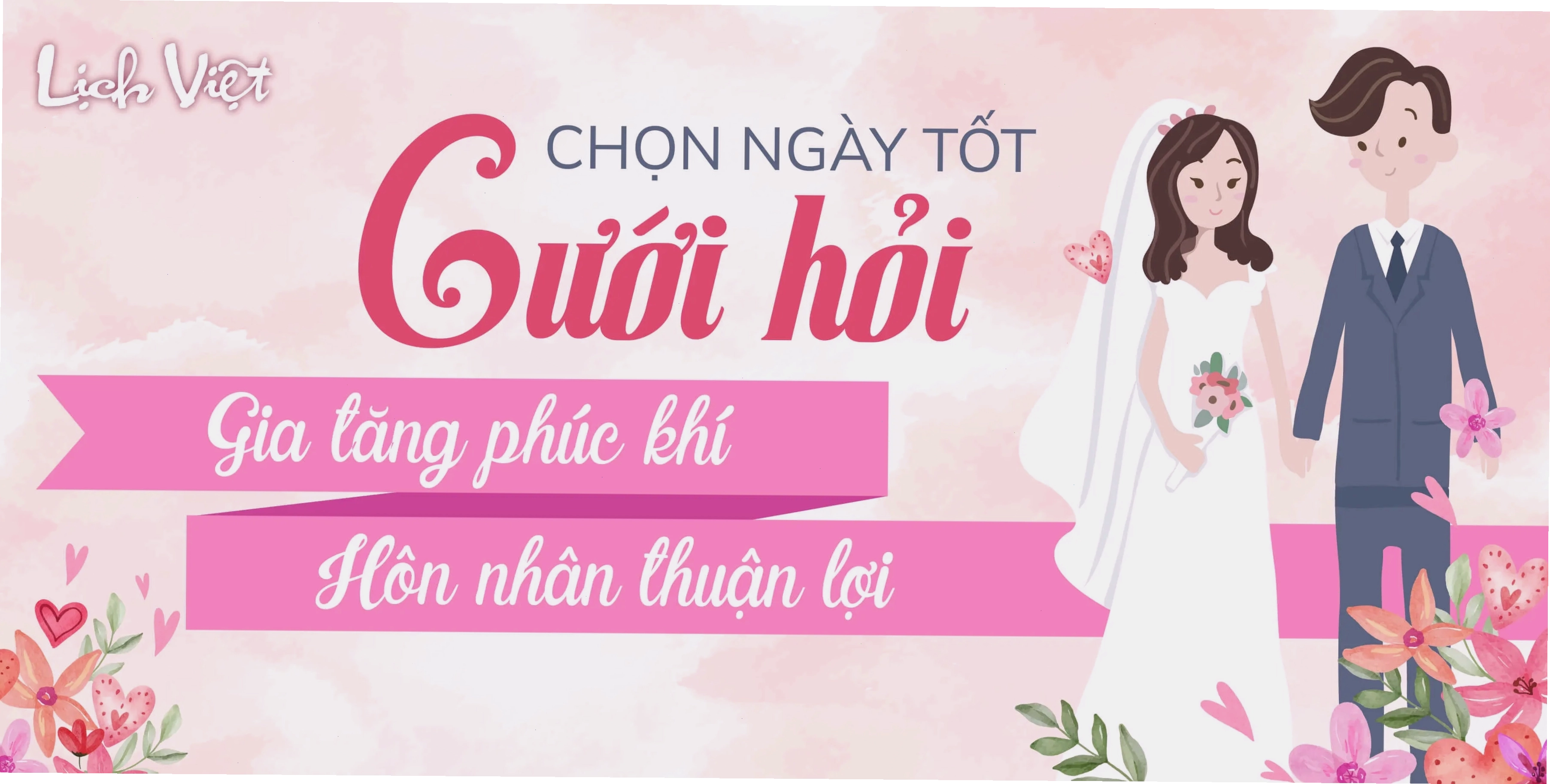 Xem ngày tốt cưới hỏi cho các cặp đôi trong năm 2026